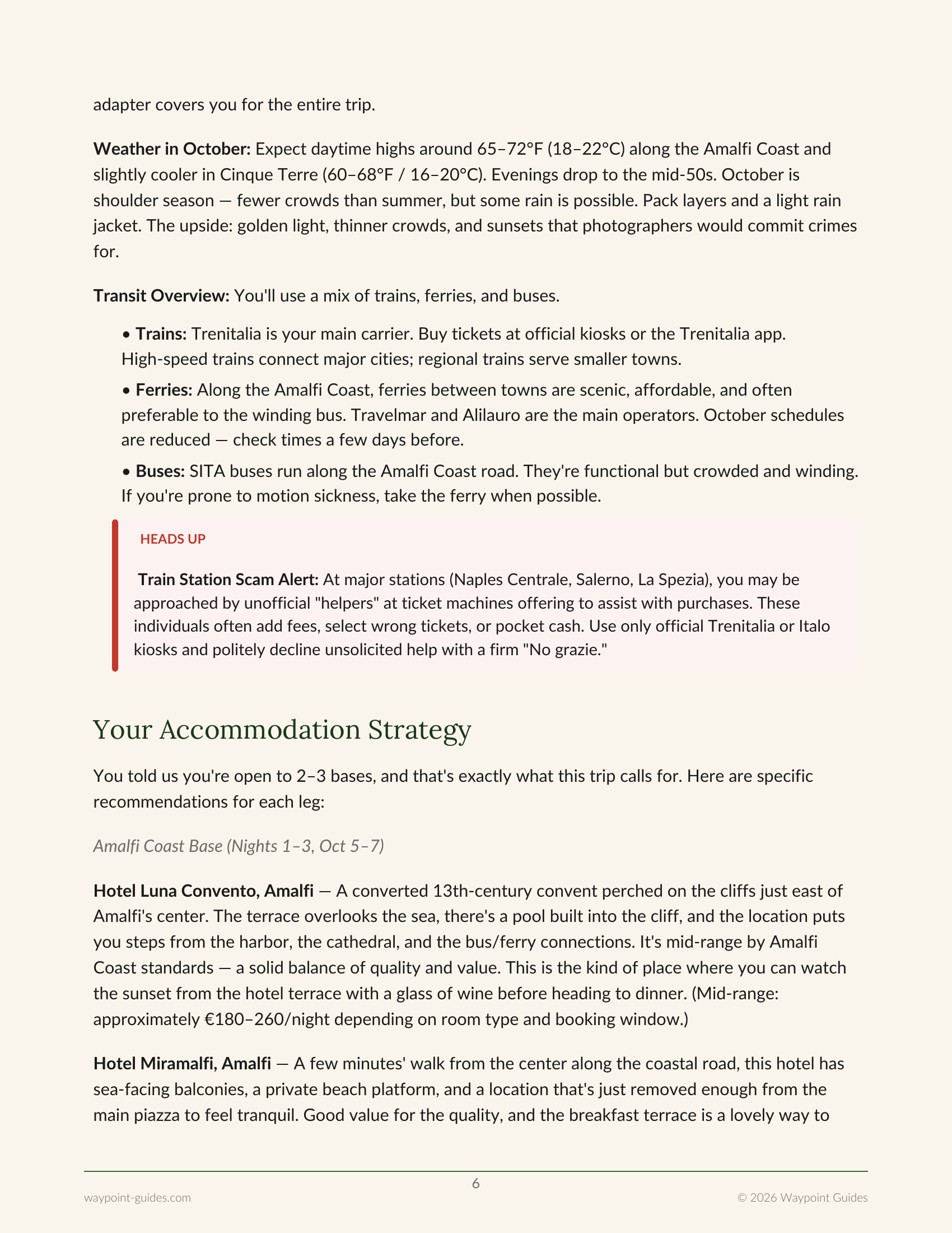 Amalfi Guide page 2