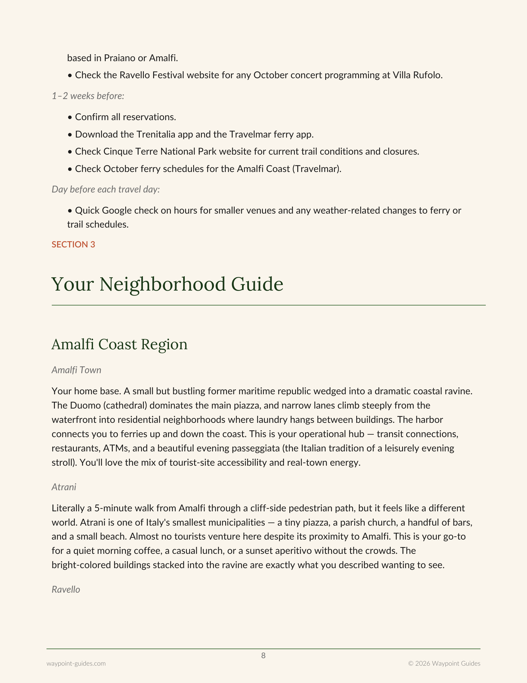 Amalfi Guide page 3