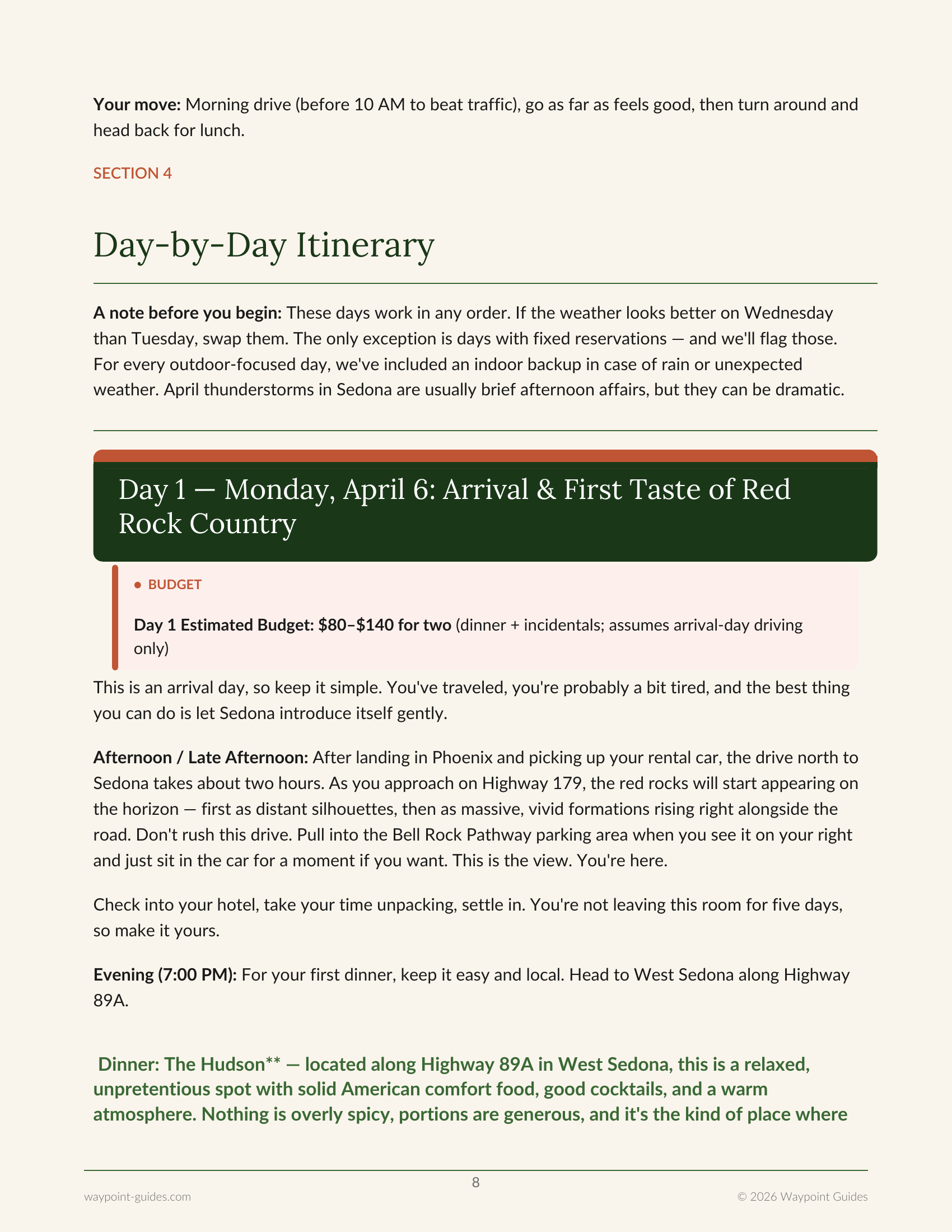 Sedona Guide page 3